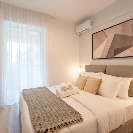 Chic And Lavish Apartment In Athene Buitenkant foto